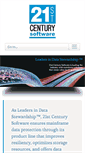 Mobile Screenshot of 21stcenturysoftware.com